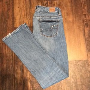 Size 6 American Eagle Jeans Skinny Kick STRETCH